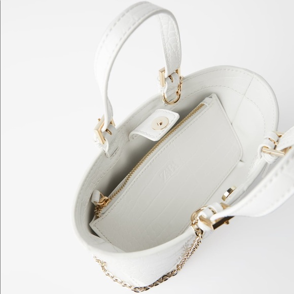 Zara animal embossed mini shopper - Picture 6 of 7